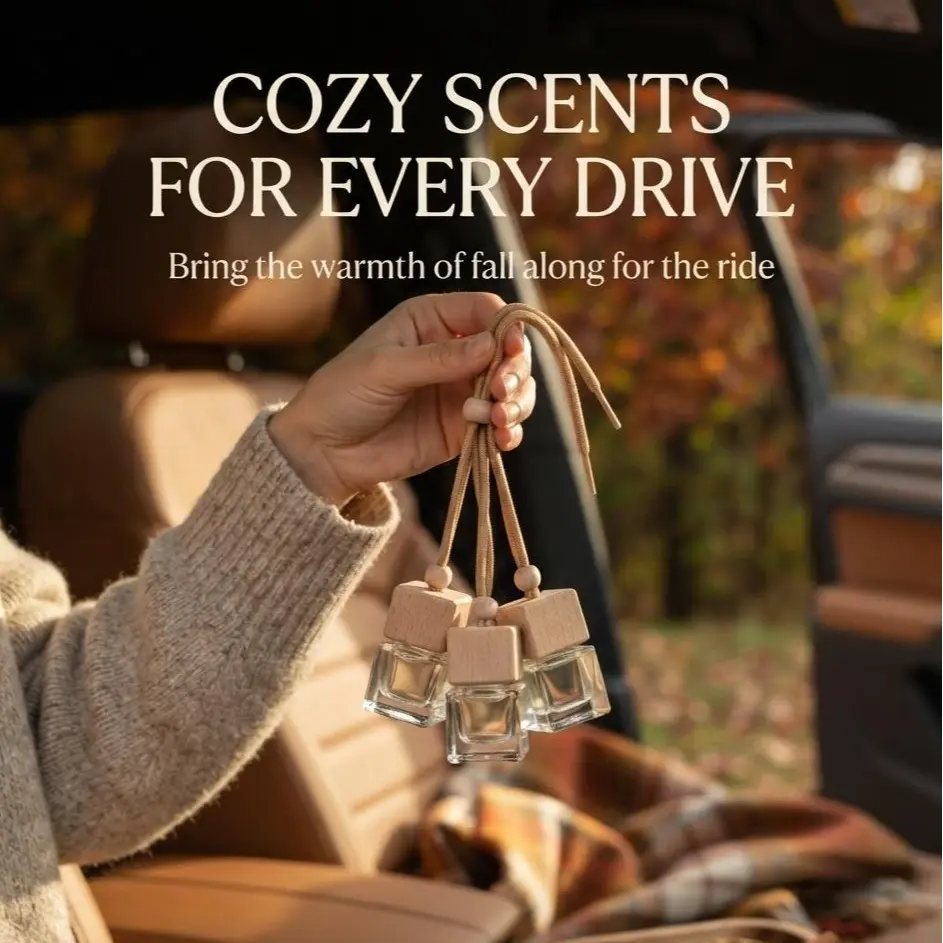 Cozy Scents for Every Drive 8ml Car Diffusers Bring the Warmth of Fall Along for the Ride