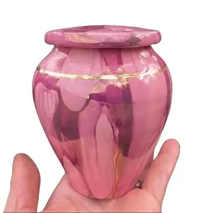 Ancient Creations Ceramic Pet Cremation Urn Durable Safe Storage Solution with Unique Ancient Design for Respecting Your Beloved Pet Memorial Gift