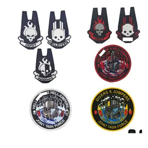 HellJumpers x Divers Collab Stickers and Hook Fastener Patches Many Designs to Choose From