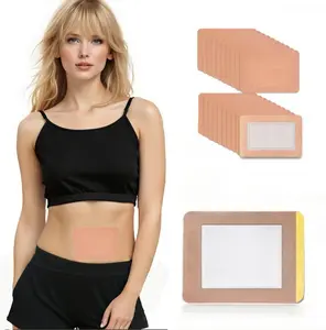 10PCS Disposable Castor Oil Pack Wrap ,Adhesive Castor Oil Wrap Organic Cotton Castor Oil Packs Highly Absorbent 6.7'*5.1" Anti-Seepage, Easyto Use,Stick it anywhere you want(Oil Not included)