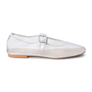 COCONUTS by Matisse Womens Tribeca Mary Jane Ballet Flats Casual - White