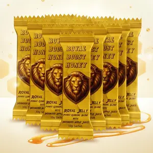 24 Pack - Honey + Royal Jelly + Panax Ginseng + De-ionized Apple Juice Concentrate