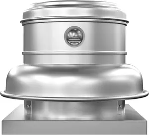 Roof Exhaust Fan- Food Truck High-Speed Direct Drive Centrifugal Downblast Exhaust Fan 1HP 110 Volt Single Phase Motor 3800CFM