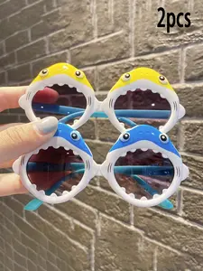 Sunglasses, Vibrant Animal Series Shark UV Protection Sun Glasses, Unisex Kids Stylish Sunscreen Accessory