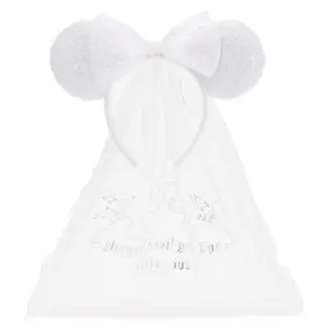 Disney Store Cinderella Ear Headband Bridal Veil for Adults Disney Store Cinderella Ear Headband Bridal Veil for Adults