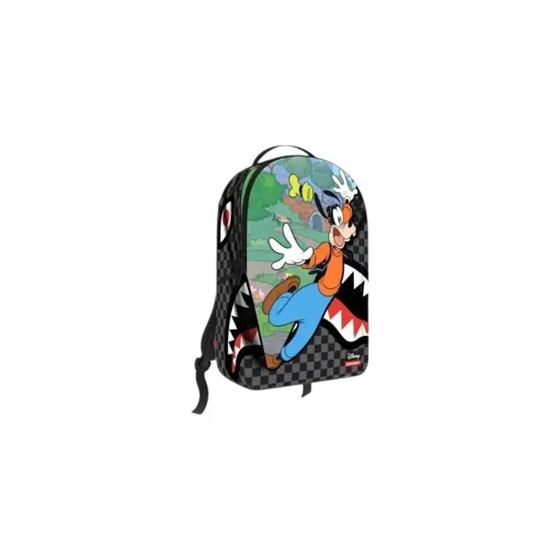Sprayground Disney Goofy Curtain Reveal Backpack Black/Grey
