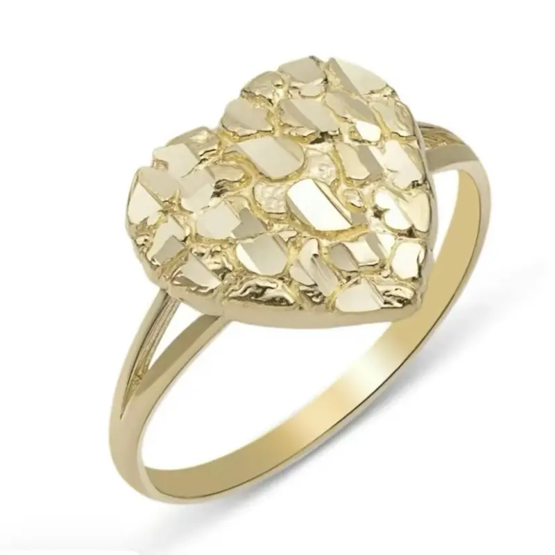 Heart Nugget Ring Heart Nugget Ring