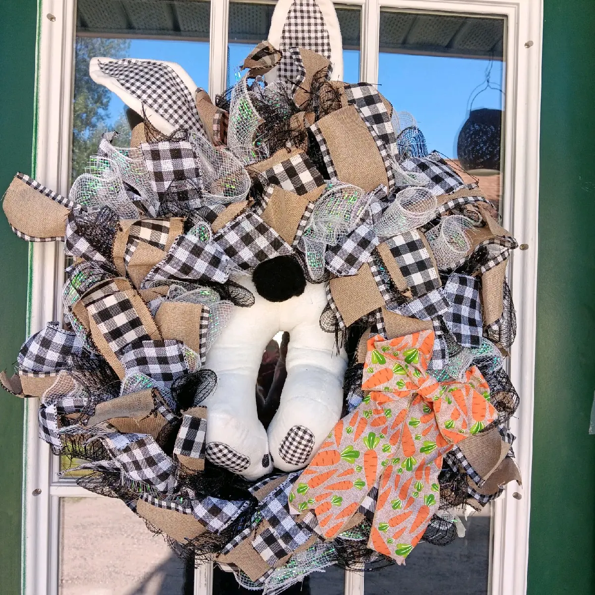 Bunny butt wreath