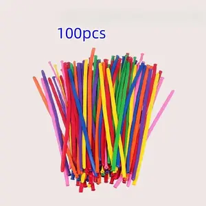 100pcs Magic Balloon Sticks for Birthday Parties, Wedding Decorations, Suitable for Christmas Halloween Thanksgiving Easter Gifts