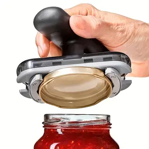 🔥 Stop Fighting with Tight Jars! 💪 Adjustable Jar Opener – Fits All Sizes, Ergonomic Grip, No Batteries Needed #KitchenHacks #JarOpener