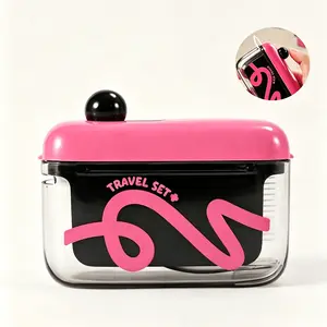 Automatic Floss Dispenser Portable Mini, Refillable Dental Floss Storage Case, Compact Hygienic Holder for On-the-Go Oral Care ﻿