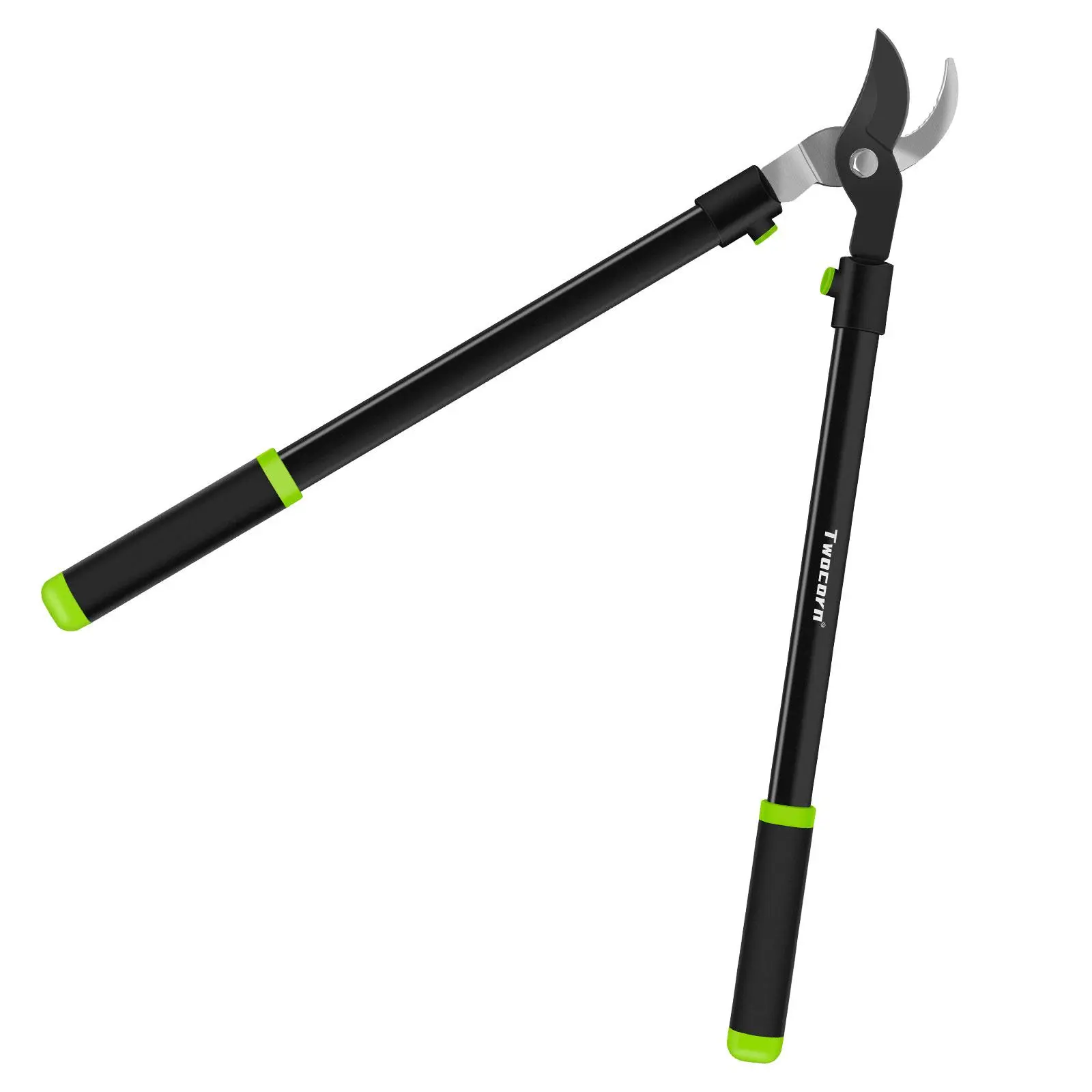 28" Garden Bypass Lopper with Steel Blade Tree Trimmer Branch Cutter for 1.5" Cutting Capacity High Precision Carbon Steel Ergonomic Design for Comfort