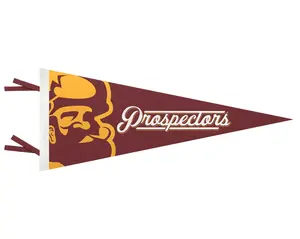 Gold Rush Felt Pennant