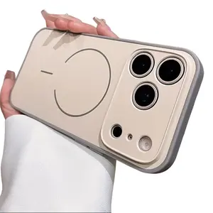Official Skin-Feel Phone Case Premium Dual-Layer Pc+Tpu Construction Hard Outer Shell For Impact Resistance Soft Inner Layer For Shock Absorption, Ultimate All-Round Protection For iPhone 17 16 15 14 13 12