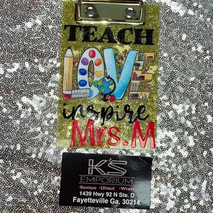 Custom Teacher Clip Boards