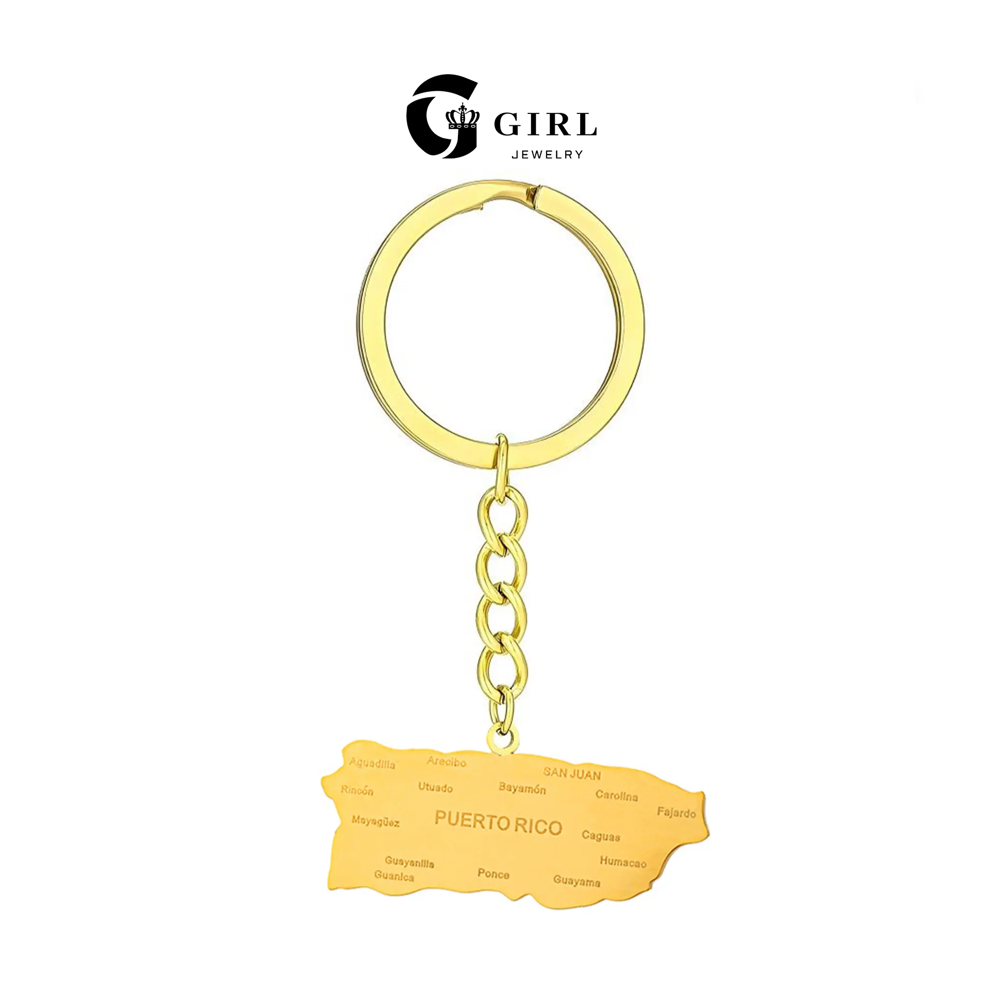 P-Puerto Rico(JMZ)-Keychain