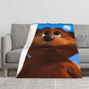 This Lorax inspired flannel blanket, printed flannel blanket, the perfect gift for naps, camping and travel, Christmas gifts for family and friends, with unique pattern prints, the best Christmas gifts