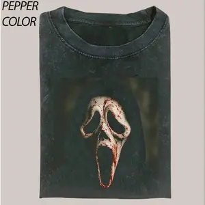 Ghostface T-Shirt, Scream Movie Shirt, Horror Character, Halloween Shirt, Gift For Her Him, Menswear Womenswear Streetwear Top