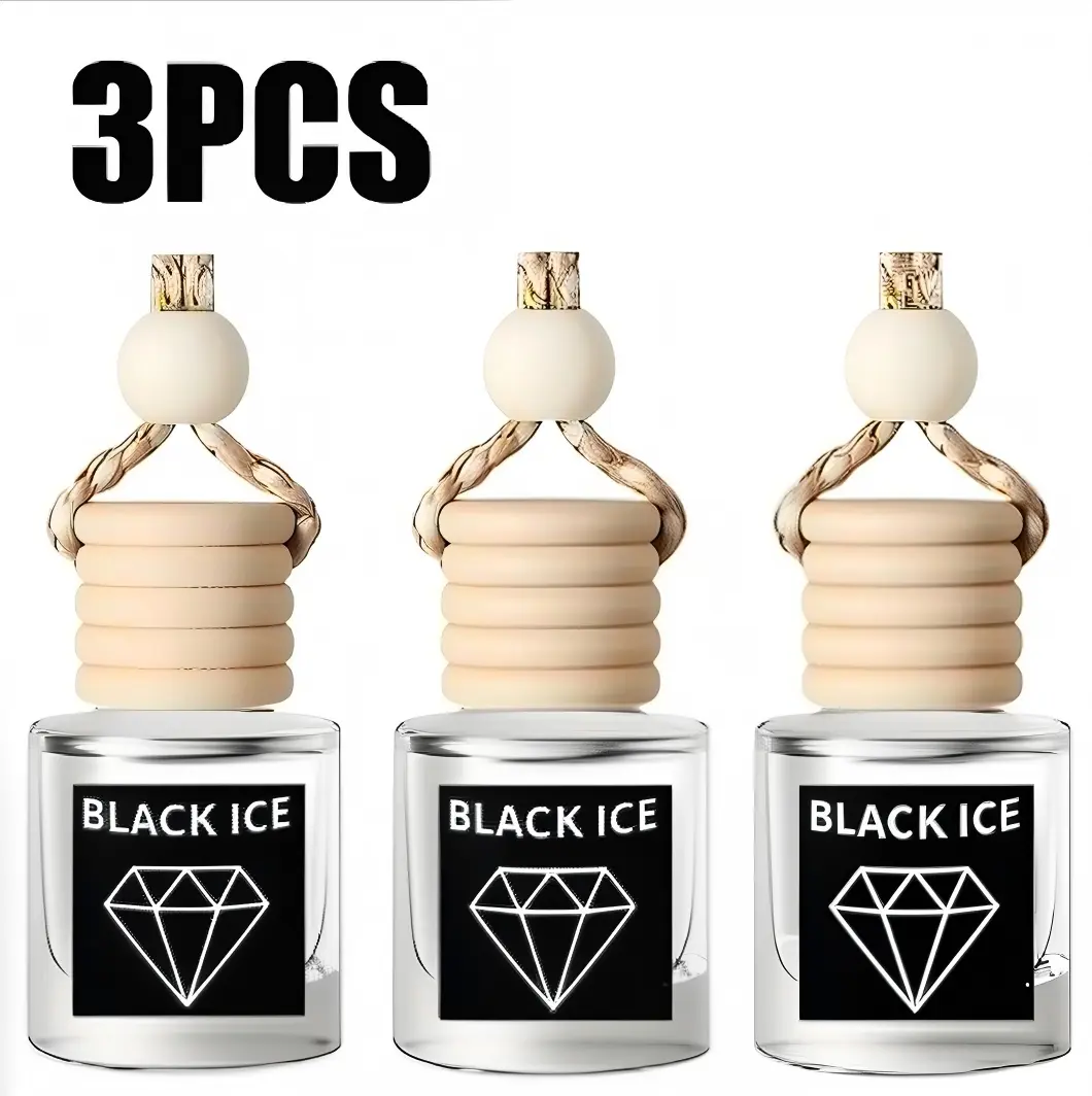 Long Lasting Hanging Car Air Freshener 8ML, Juicy Fresh Fruit Car Perfume 3 Scents, Car Fragrance for Auto Interior & Gifting