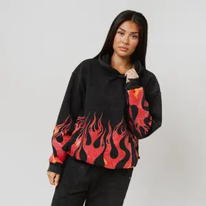 Adult Unisex Hoodie - Flames