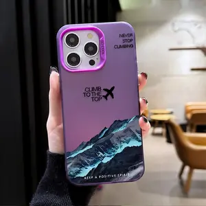 Mountain Peak Aircraft Phone Case for Xiaomi POCO X7 X6 X5 X3 NFC F7 Ultra F6 F5 Pro F4 F3 GT M5S C65 C75 M3 M4 M5S M6 Pro 4G 5G