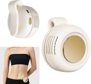 Portable Silent Mini Bladeless Electric Fan,Adjustable 3-speed Suspended Waist Fans,Phone Cooling Fan,Personal Fan,Rotating BodyFan Suitable for Outdoor Travel,rechargeable personal fan,handheld turbo fan,Perfect Gift