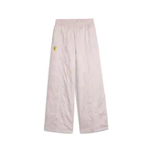 PUMA Womens Scuderia Ferrari Premium Woven Pants Casual - Pink