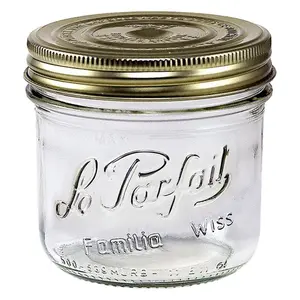 French Glass Mason Jar