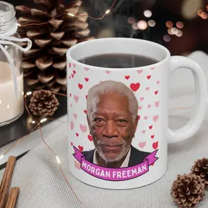 Morgan Freeman Cute  Gift, 11oz and 15oz Coffee/Tea , Morgan Freeman Ceramic Mug, Cool Funny Morgan Freeman  #466
