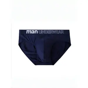 ZKW 5pcs Men's Plus Size High-Elasticity Briefs - Solid Color Summer Swim Underwear (Boxer Briefs) - Comfortable Loose-Fit Triangle Panties, Bulk Discount for Casual & Beachwear - Machine Washable Non- Bulk Pack for easy