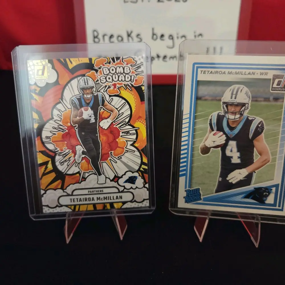 Tetairoa McMillan Rookie 2-Piece Collection for Sports Collectors