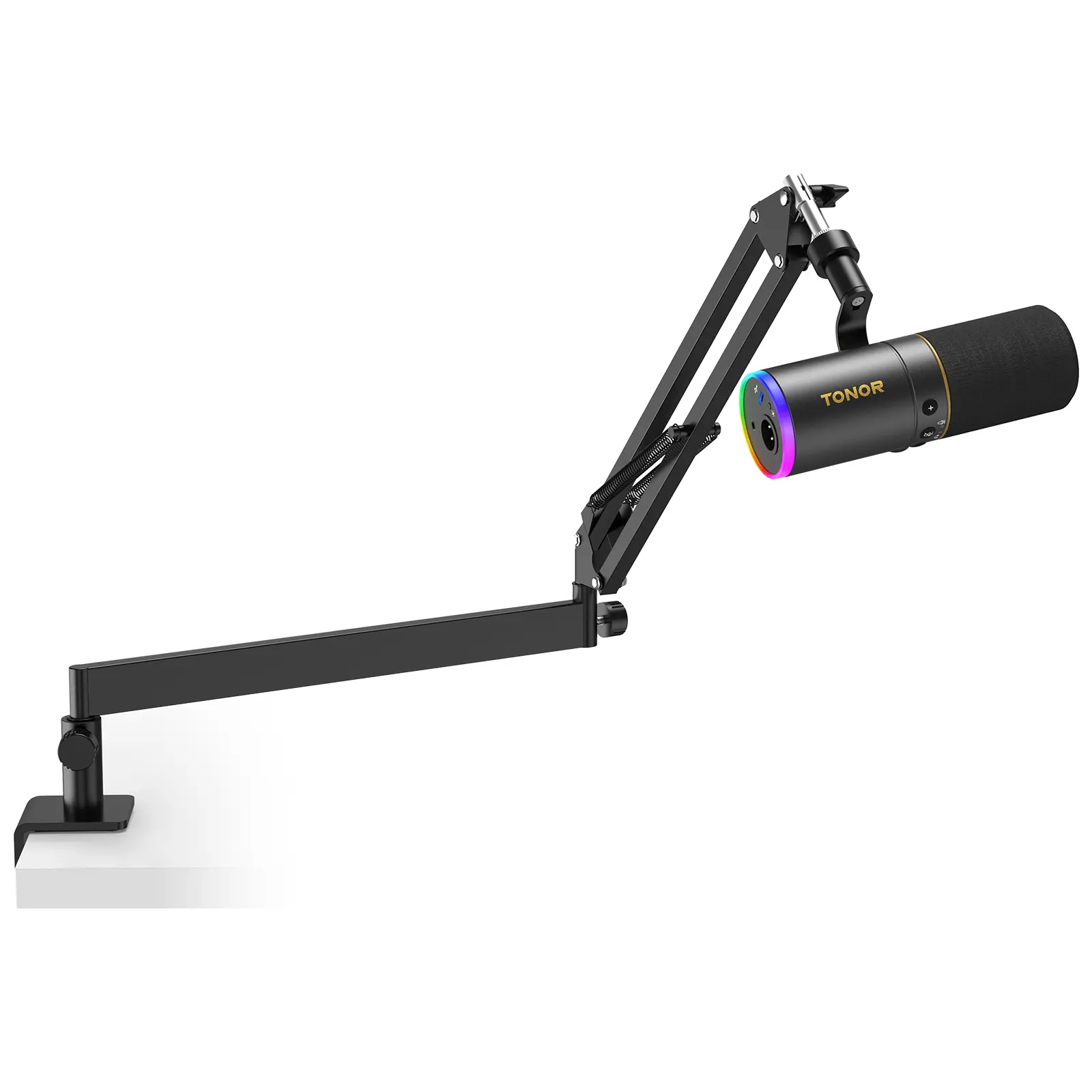 TD510 RGB Mic with Low Profile Boom Arm