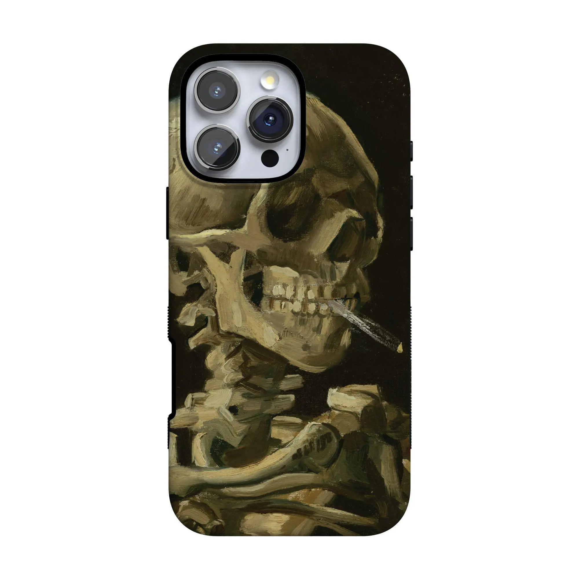 Casely iPhone 16 Pro Max Case | Van Gogh Museum | Skull of a Skeleton | Bold Protective Design | Compatible with MagSafe