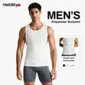 Nebility Men’s Silky Soft Compression Shapewear Tank, Slimming Body Shaper Vest with Waist & Chest Support, Stretchy, Odor-Resistant, Breathable Muscle Tank for Daily Comfort, Menswear, Tanktop,fathersdaygift