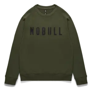 NOBULL Men's  Crew in Dark Army