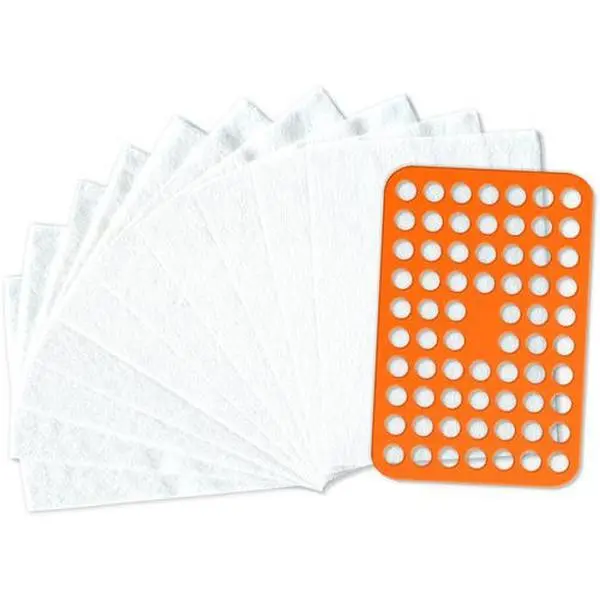 Vinyl Styl® DC-522 Deep Groove Record Washer Replacement Filters 10 Pk with Screen  [VINYL ACCESSORIES] Audiophile