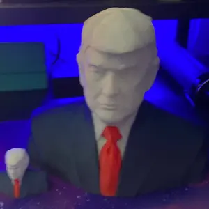 Trump Medium Bust - Exquisite Decorative Piece for Collectors and Fans