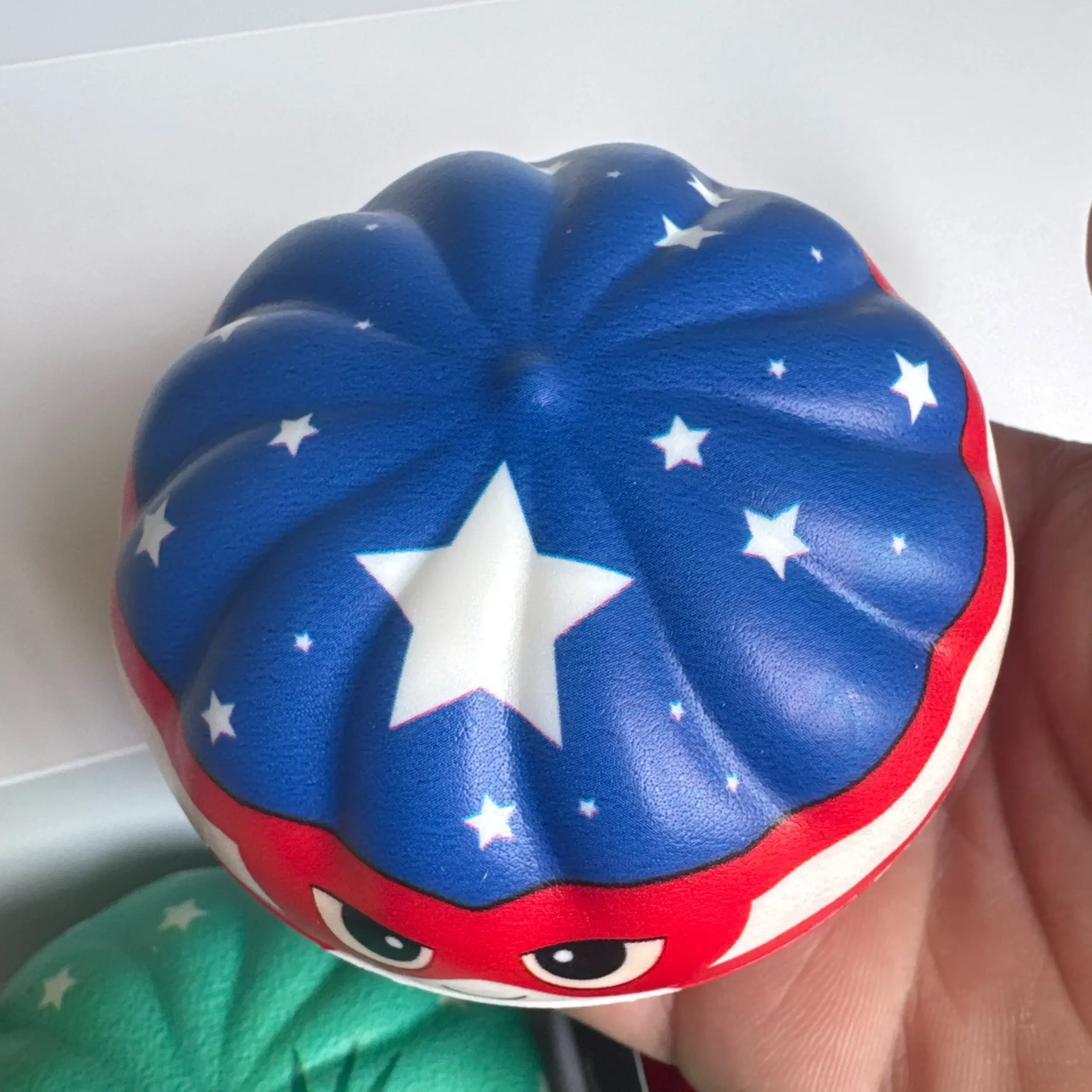 Blue with Large Stars