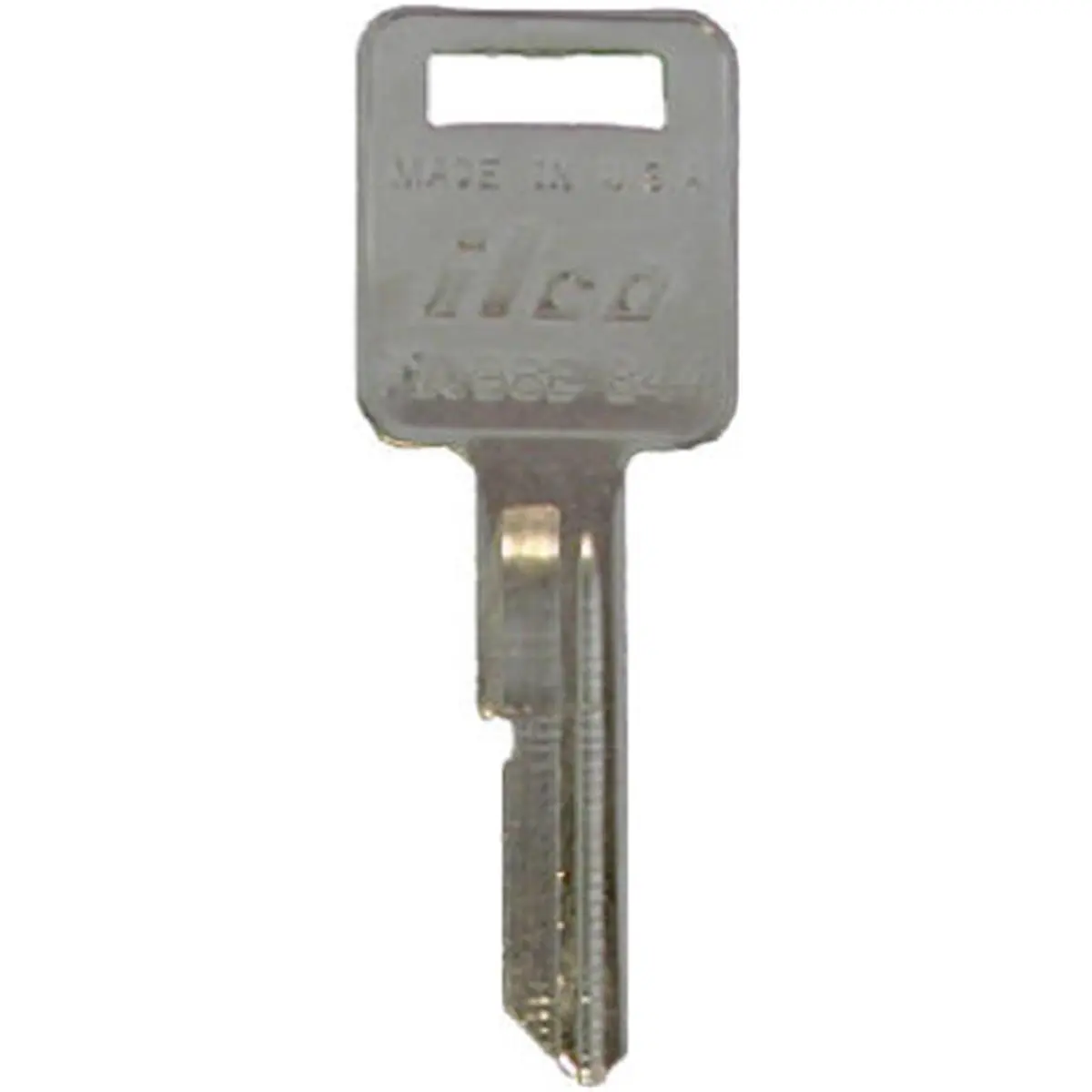 Kaba B44-P1098E 0.8 x 0.1 in. Ilco Key Blank E-Keyway For General Motors Ignitions- Pack Of 10