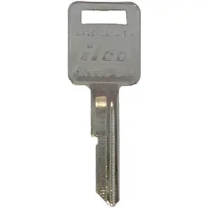 Kaba B44-P1098E 0.8 x 0.1 in. Ilco Key Blank E-Keyway For General Motors Ignitions- Pack Of 10