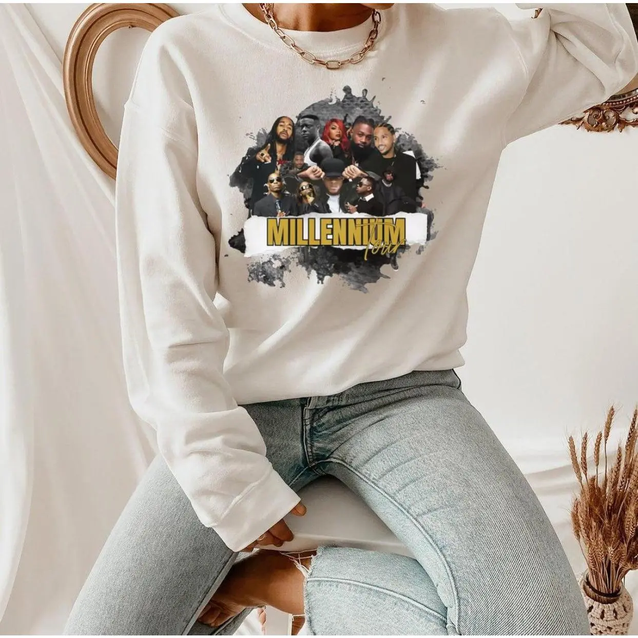 Millennium 2025 Tour Fan, Concert Tshirt, Retro Concert Shirt, Music Festival Apparel, 2025 Event T-Shirt, Hip Hop Merchandise