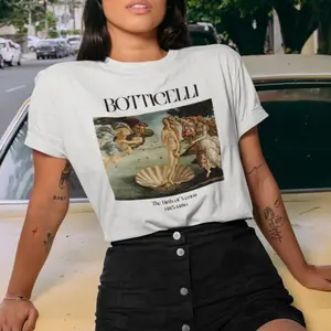 Botticelli The Birth of Venus T Shirt, Art history sweatshirt
