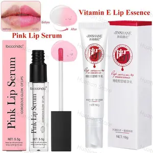 Natural Pink Lip Serum: Remove Dark Spots, Repair Lines & Moisturize for a Fresh Pout