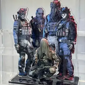 COD Call of Duty Ghost Konig Krueger Keegan Nikto Cosplay Acrylic Desktop Stand Figure Anime Collection Cartoon Decor Gift
