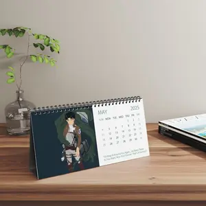 Attack on titan 2025 Anime Manga Desk Calendar | 2025 Desk Calendar | 2025 Calendar | Anime Calendar