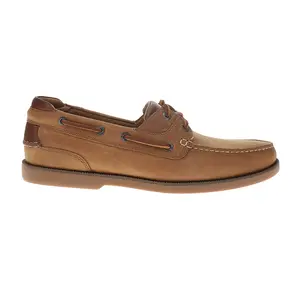 Johnston & Murphy Mens Ventura Boat Slip On Casual Shoes - Brown