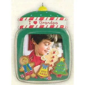 I Love Grandpa Frame - Hallmark Keepsake Ornament 2008