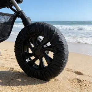 12pcs Universal Small Cart Wheel Protectors, Dustproof Foot Covers for Front & Rear