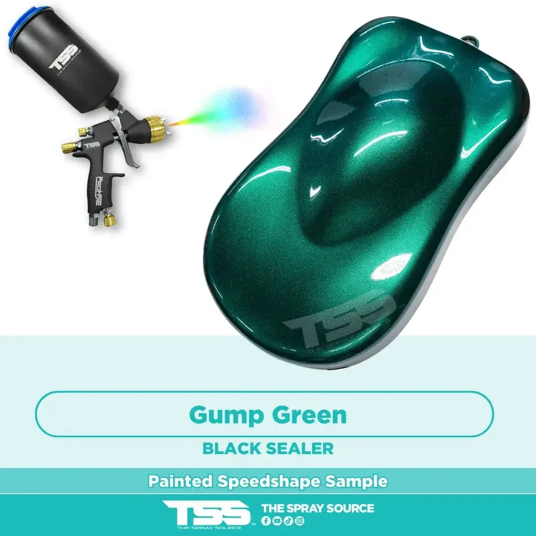 Gump Green Painted Sample (Black Ground Coat)