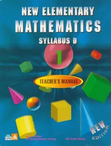 USED Book - New Elementary Mathematics: Syllabus D, Book 1 - Teacher's Manual by Sin Kwai Meng (Paperback) - english